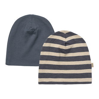 Wheat Huer - 2-pak - Aidan - Greyblue Stripe