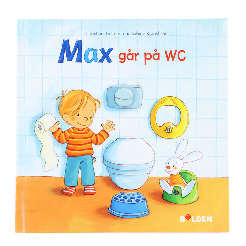 Forlaget Bolden Bog - Læselarven: Max Går På WC - Dansk
