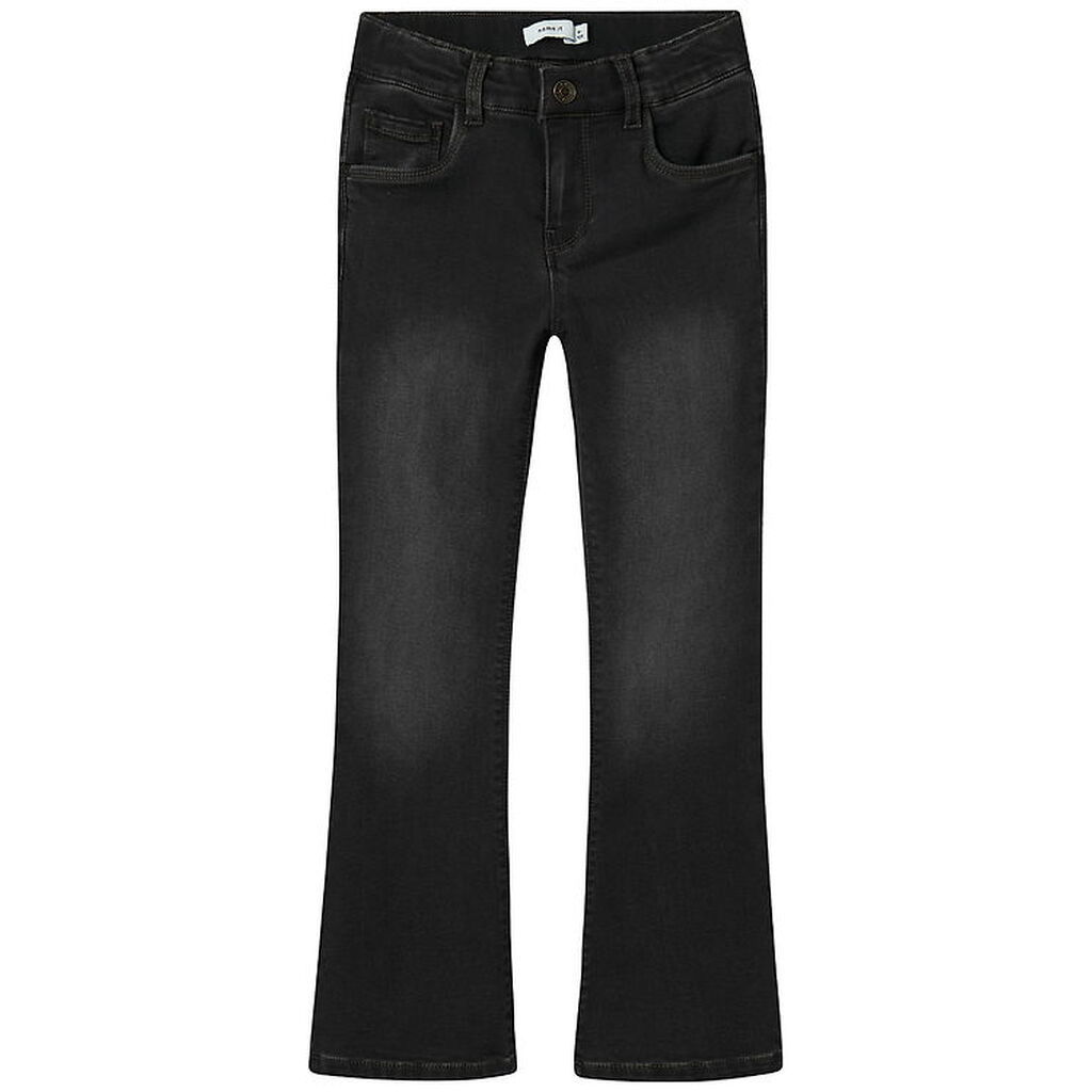 Name It Jeans - Boot - Fleece - NkfSalli - Black Denim