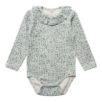 Sofie Schnoor Body l/æ - Blue Dawn m. Blomster