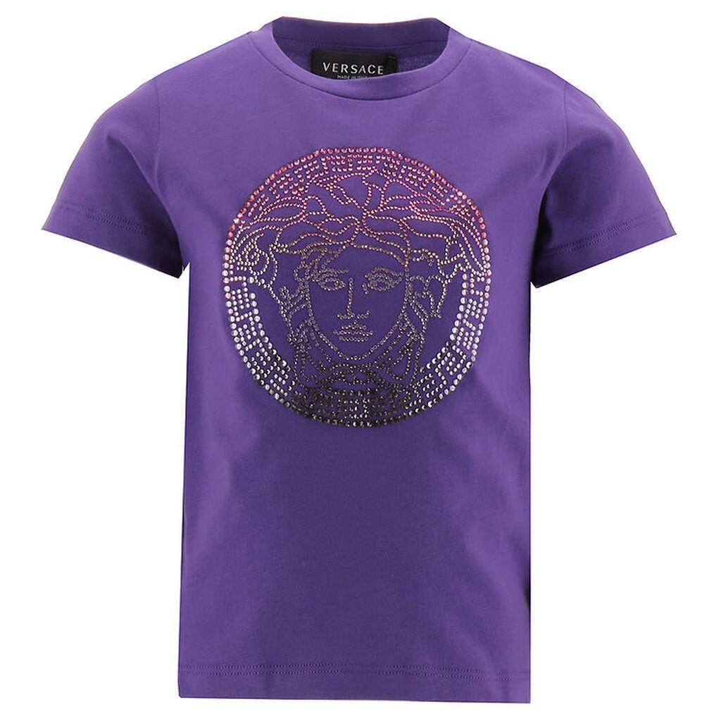Versace T-shirt - Lille m. Logo/Similisten