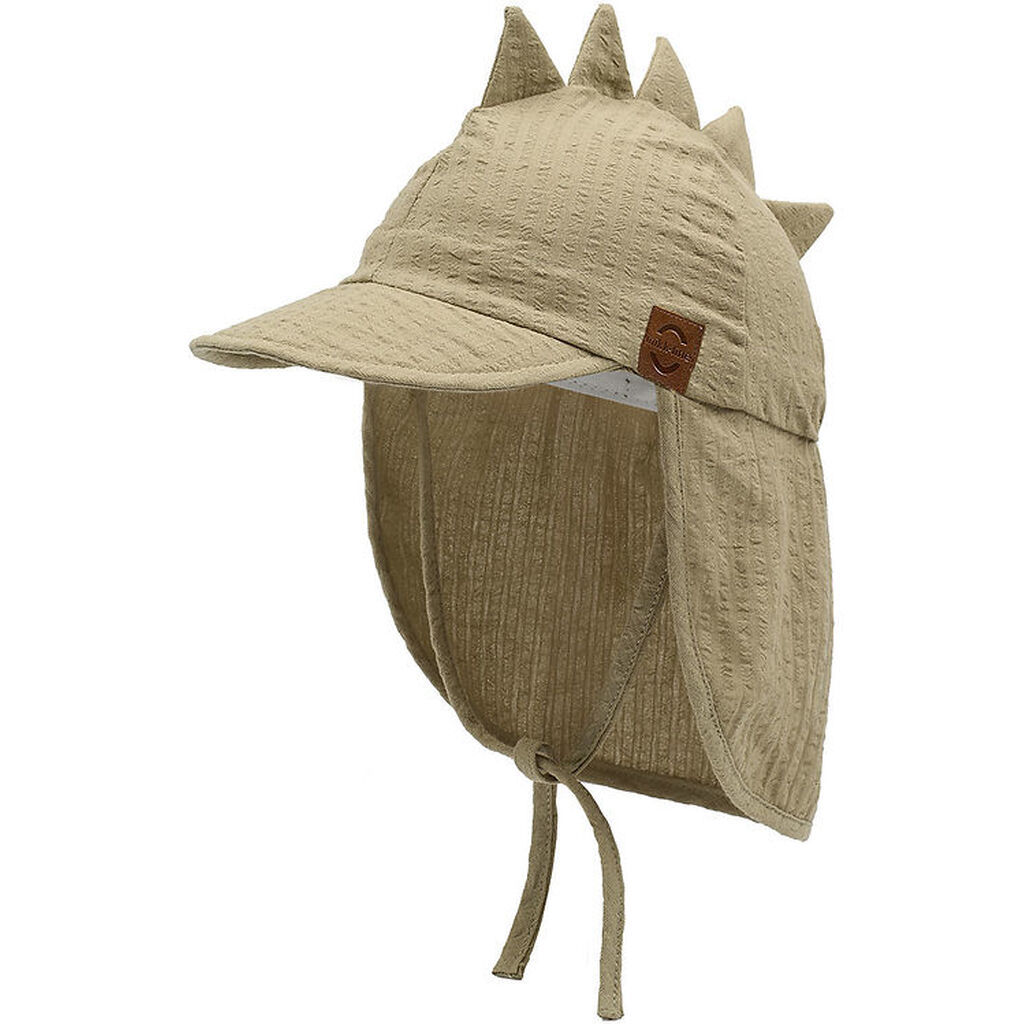 Mikk-Line Legionærhat - Long Neck - UV50+ - Gray Green m. Takker