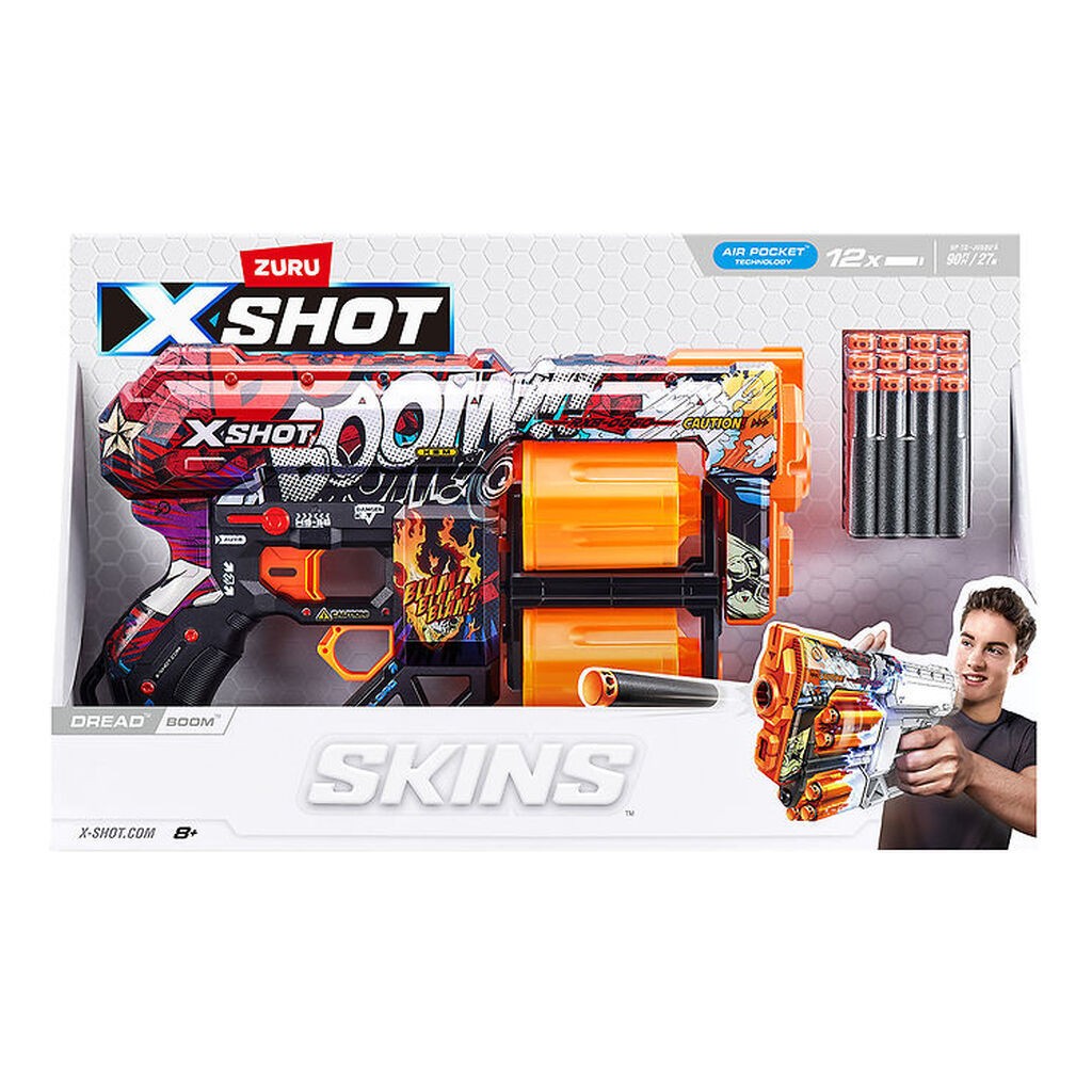 X-SHOT Skumgevær - Skins - Boom