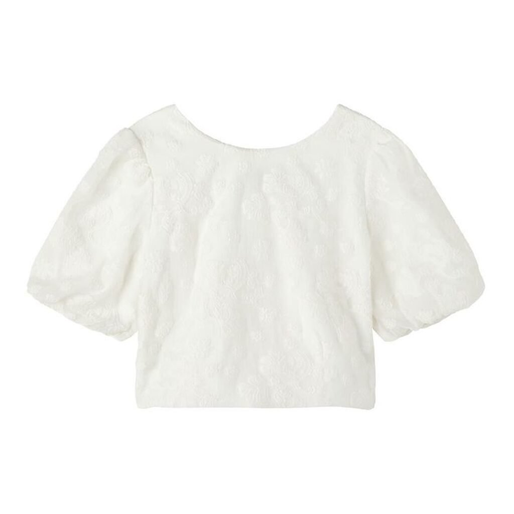 LMTD T-Shirt - NlfHancy - White Alyssum
