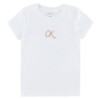 Calvin Klein T-Shirt - Glitter - Bright White