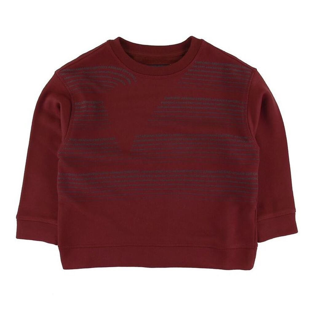 Emporio Armani Sweatshirt - Mørk Rød