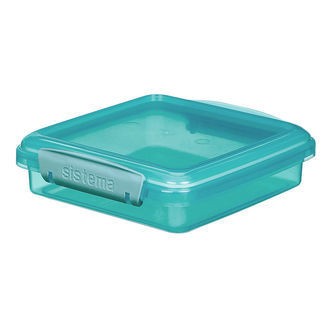 Sistema Madkasse - Sandwich Box To Go - 450 ml - Grøn