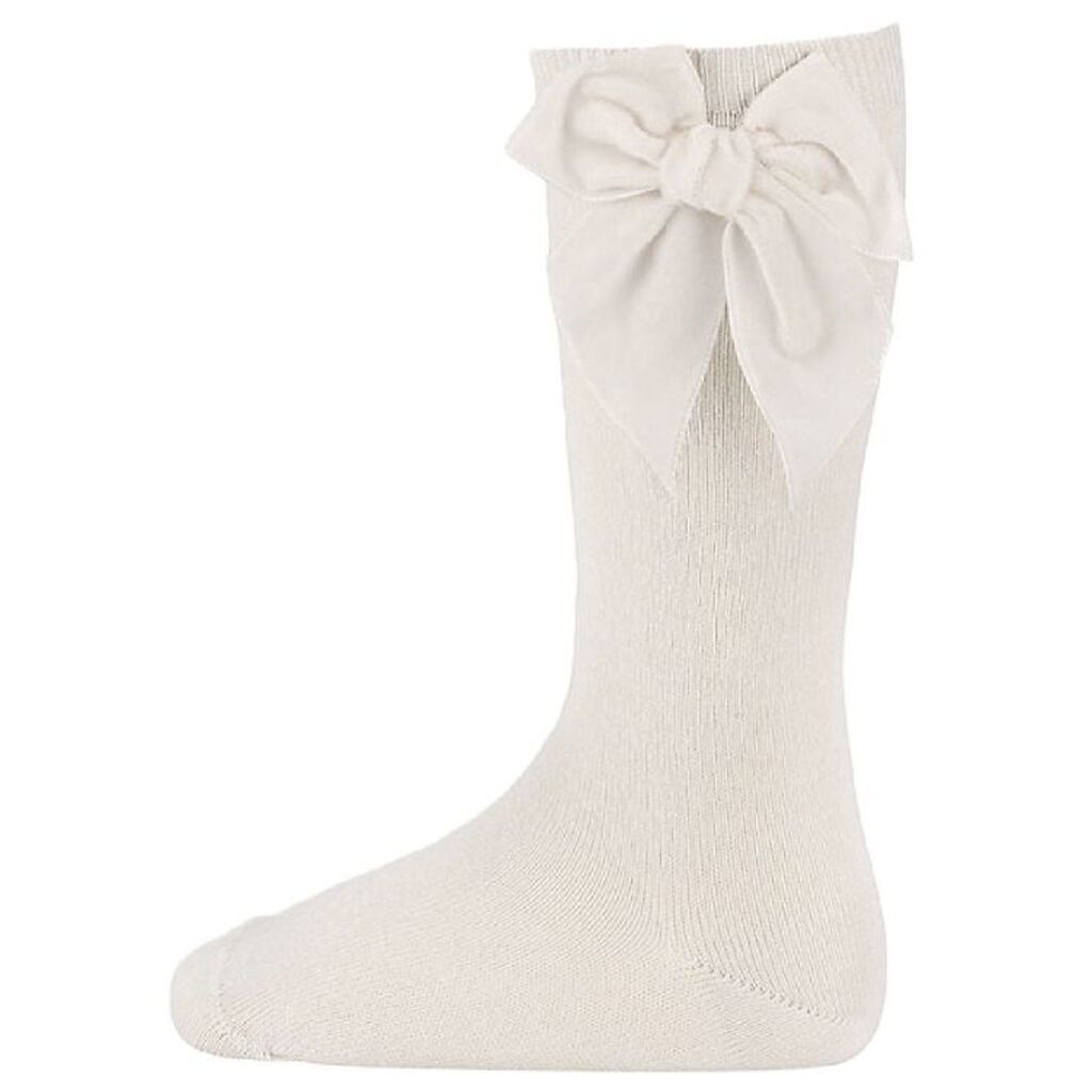 Condor Knæstrømper m. Sløjfe - Cava