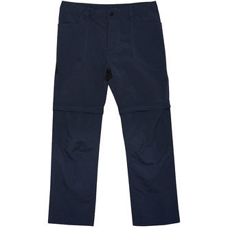 Color Kids Bukser - m. Zip Off - Total Eclipse