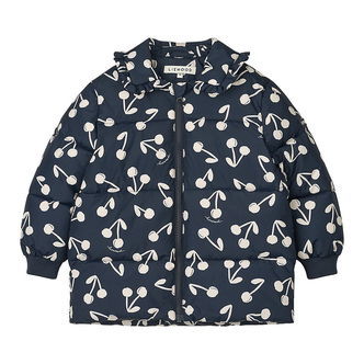 Liewood Dynejakke - Anemone - Cherry Blossom/Classic Navy
