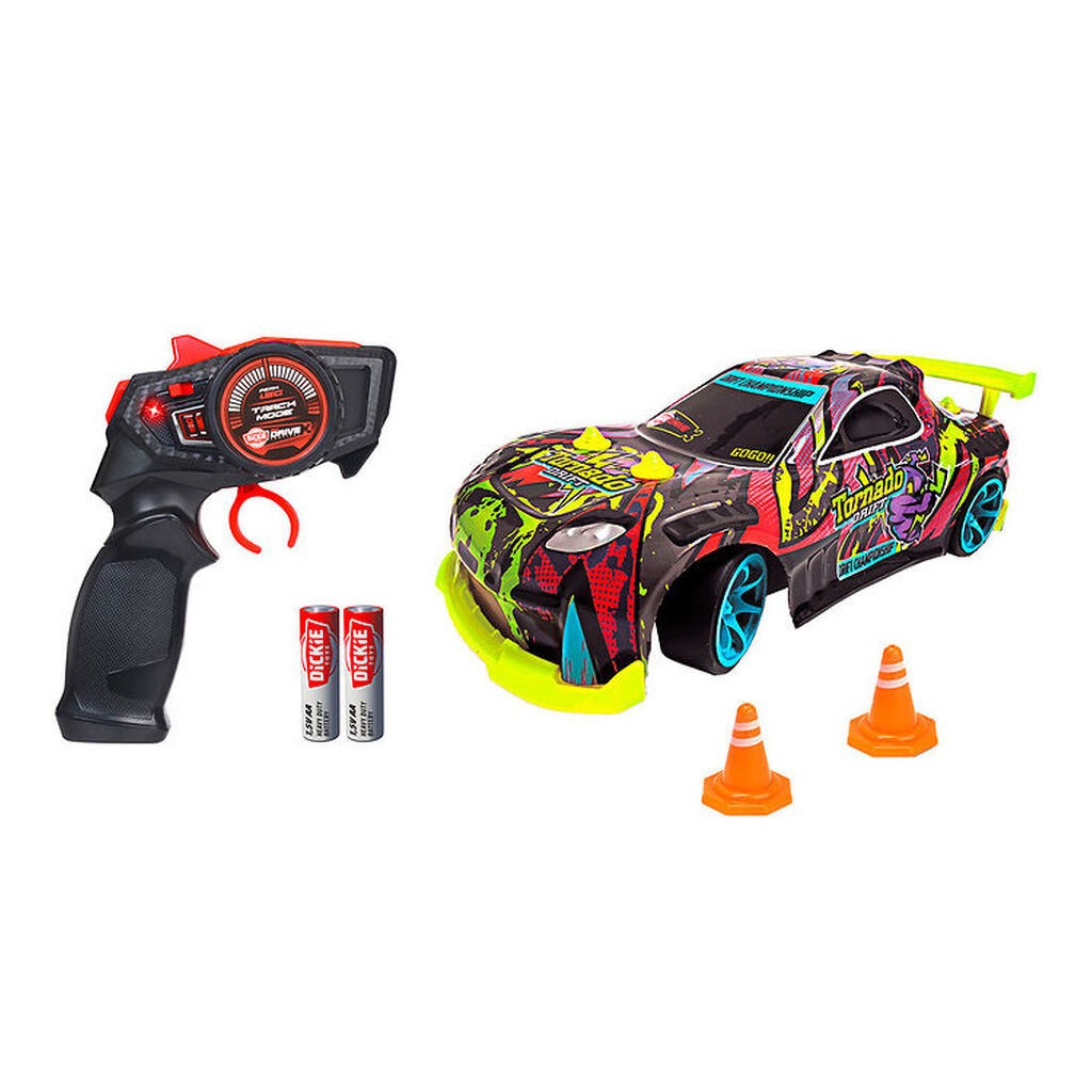 Dickie Toys Fjernstyret Bil - RC Tornado Drift