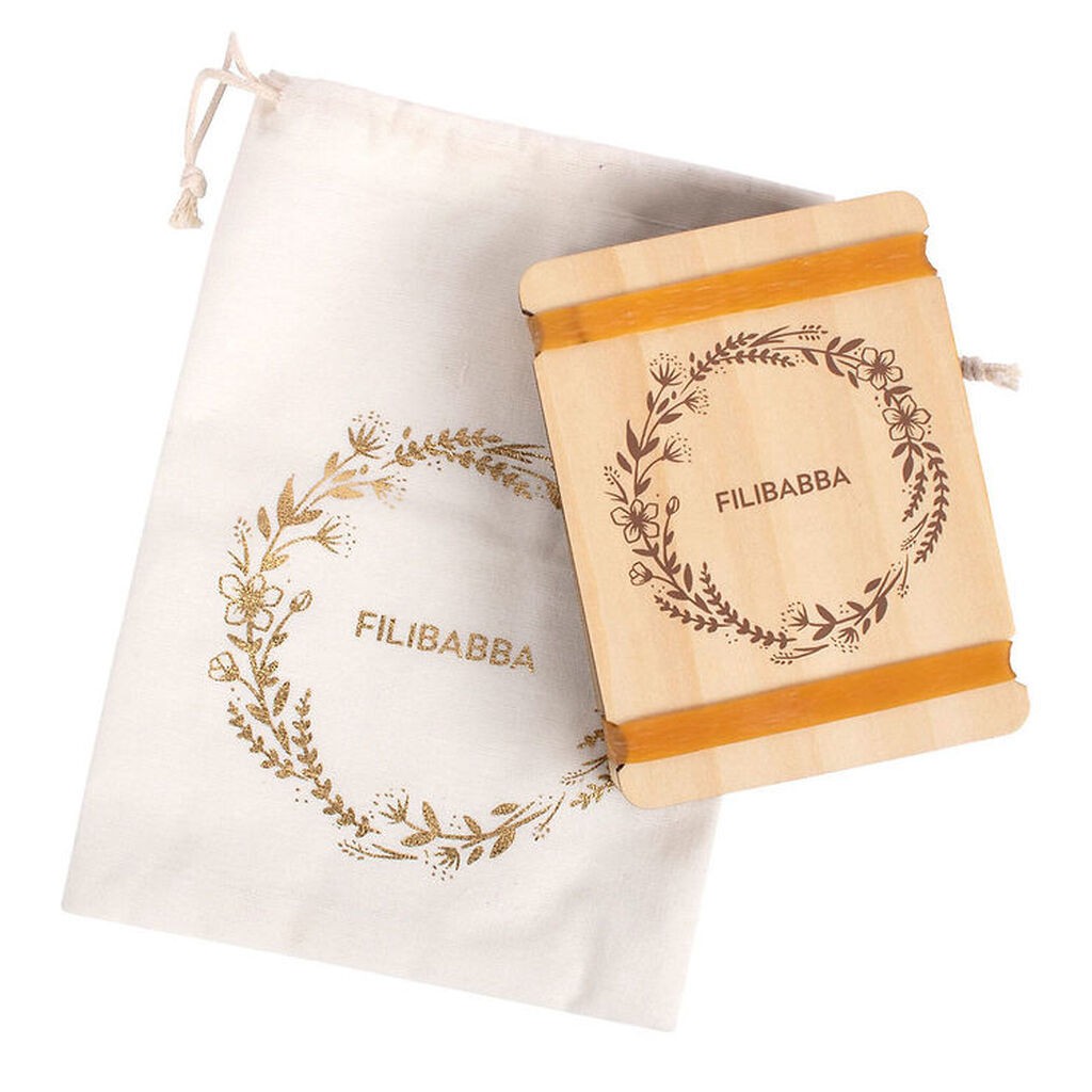 Filibabba Mini Blomsterpresse - Træ - 12x9 cm