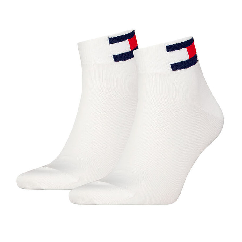 Tommy Hilfiger Strømper - 2-pak - Hvid
