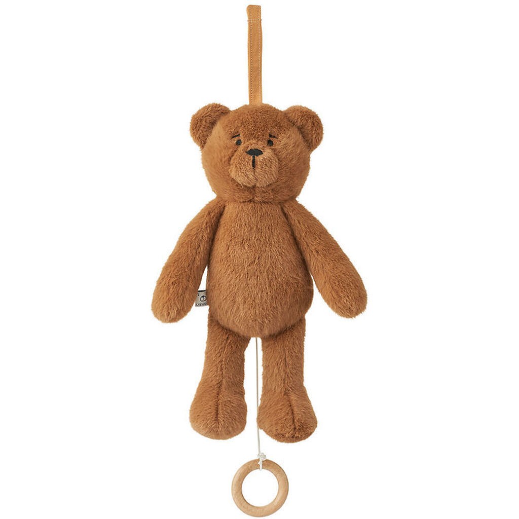 Liewood Musik Ophæng - Makenna Bear - 30 cm - Golden Caramel
