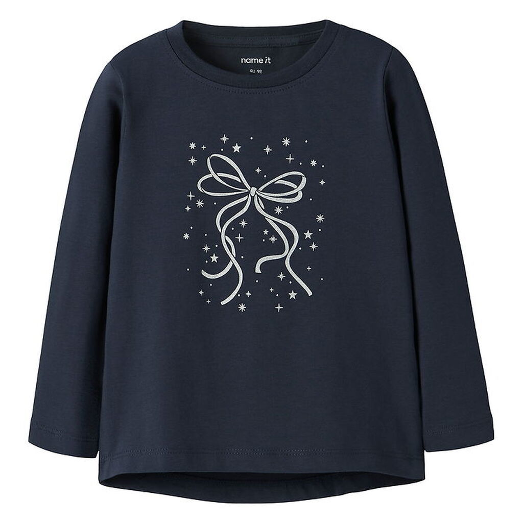 Name It Bluse - NmfViparty - Navy Blazer/Stars Bow