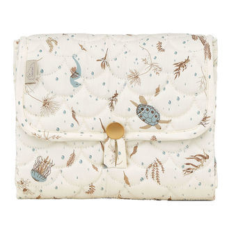 Cam Cam Pusleunderlag - Quiltet - Sea Garden