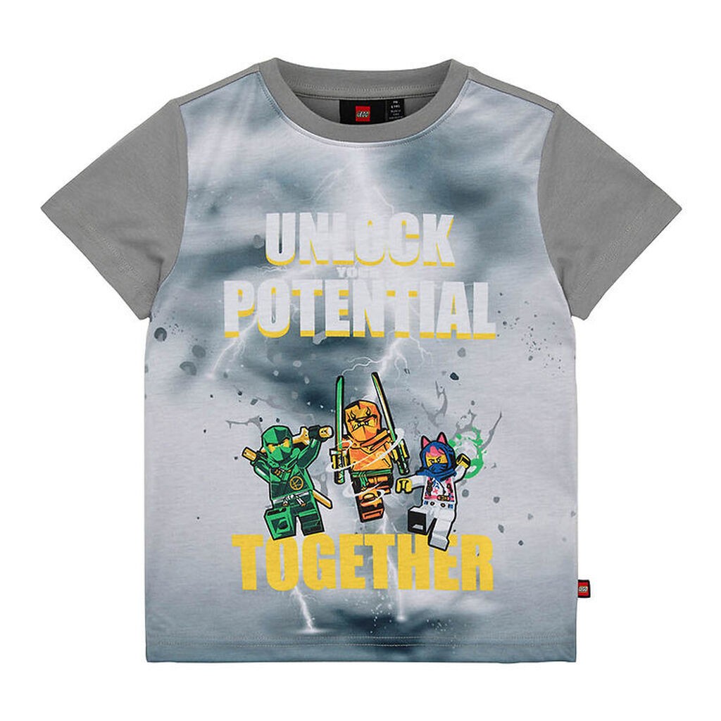 LEGOÂ® Ninjago T-shirt - LWTano - Light Grey