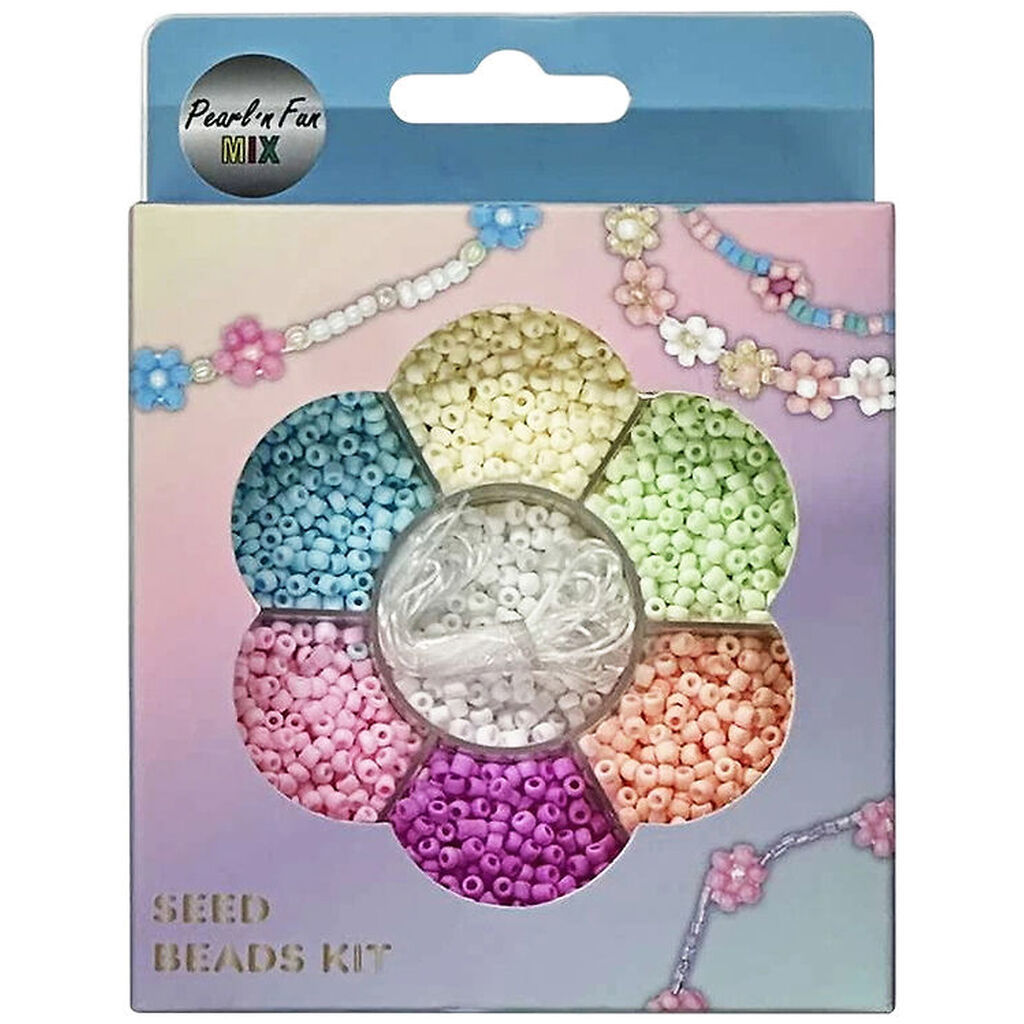 Pearl N Fun - Perler - Glasperlemix - Pastel