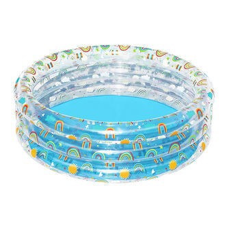 Bestway Badebassin - 150 x 53 cm - Rainbow Splash