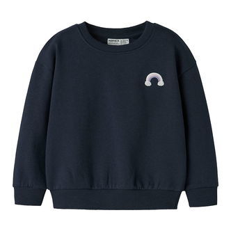 Name It Sweatshirt - NmfVallene - Navy Blazer/Rainbow