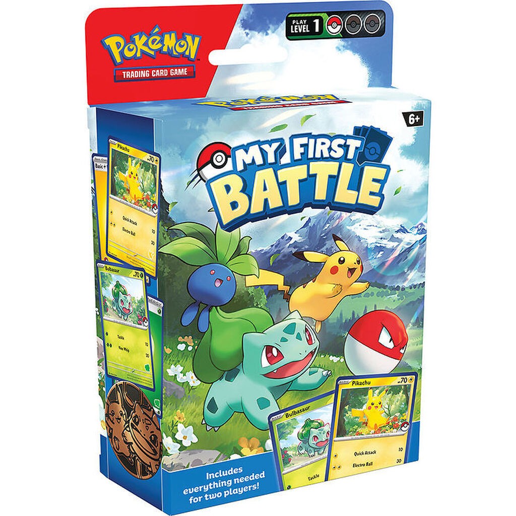 Pokémon My First Battle - Bulbasaur vs. Pikachu