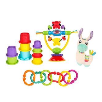 Playgro Gaveæske - 4 Dele - Lama
