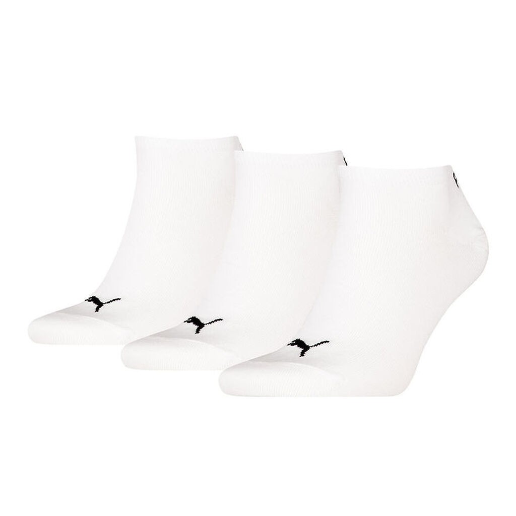 Puma Ankelstrømper - 3-pak - Sneaker - Hvid