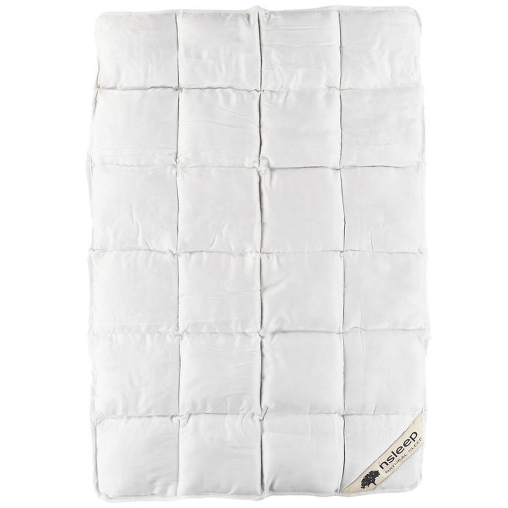 Nsleep Dyne - Baby - 70x100 cm - Kapok - Hvid