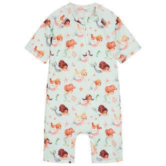 Hust and Claire Badeheldragt - Makki - UV50+ - Wan Blue