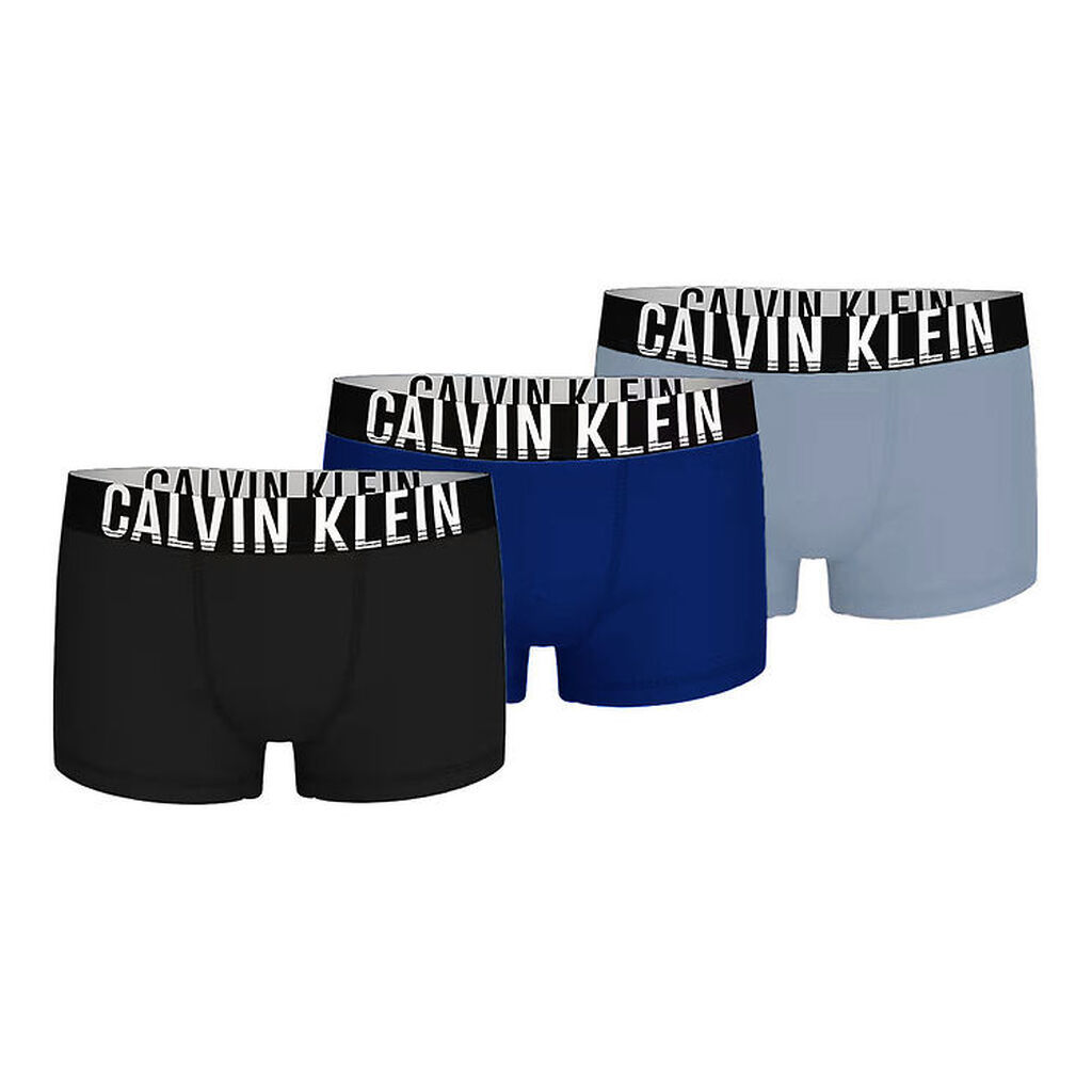 Calvin Klein Boxershorts - 3-pak - Fadeddenim/Boldblue/Black