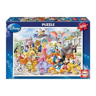 Educa Puslespil - 200 Brikker - Disney Parade