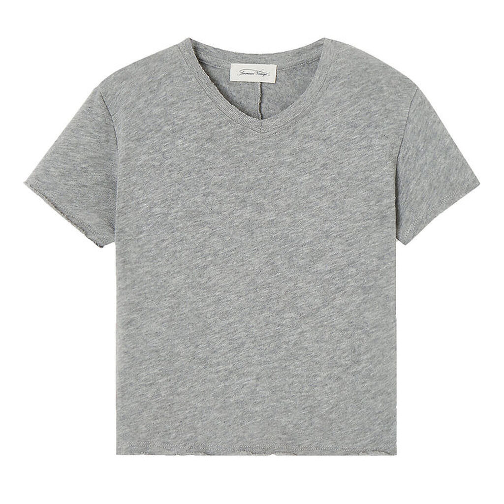 American Vintage T-shirt - Sonoma - Gris Chine