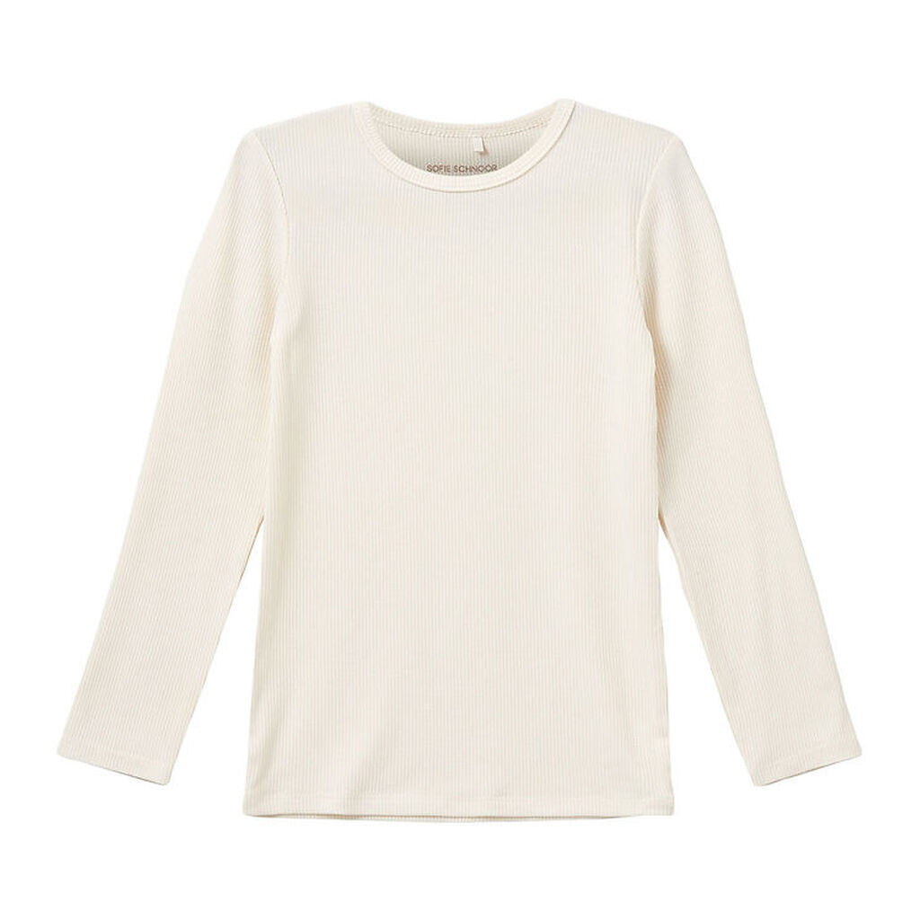 Sofie Schnoor Bluse - Rib - Petriciask - Off White