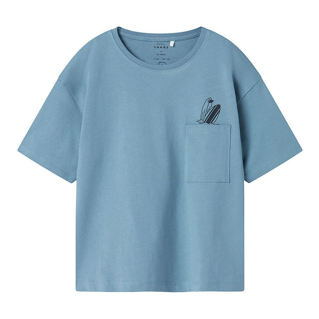 Name it T-shirt - NkmVilian - Spring Lake/Surfboard