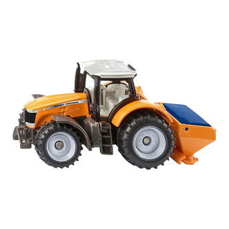 Siku Traktor - Massey Ferguson m. Saltspreder - 1563