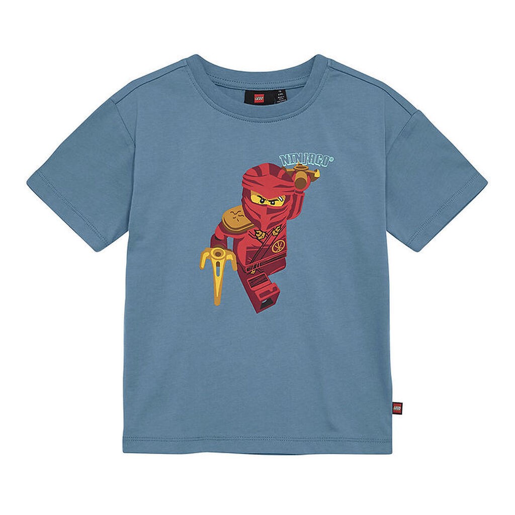 LEGOÂ® Wear Ninjago T-shirt - LwTaffy - Dusty Blue