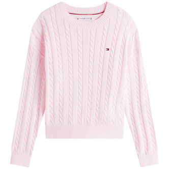 Tommy Hilfiger Bluse - Strik - Light Pink