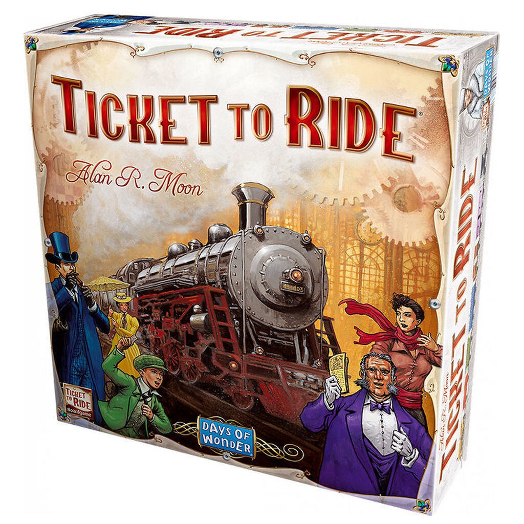 Ticket To Ride Brætspil - USA - Nordic