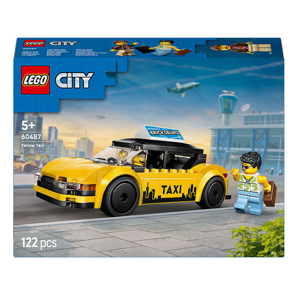 LEGOÂ® City - Gul Taxa 60487 - 122 Dele