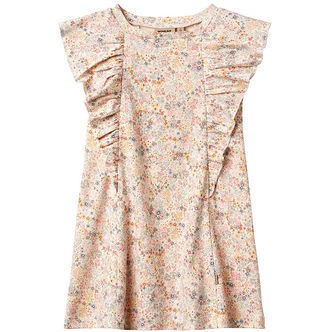 Wheat Kjole - Ruffle - Shirley - Bright Flowers