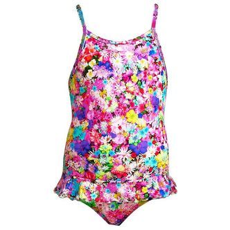 Funkita Badedragt - UV50+ - Belted Frill One - Piece Garden Part