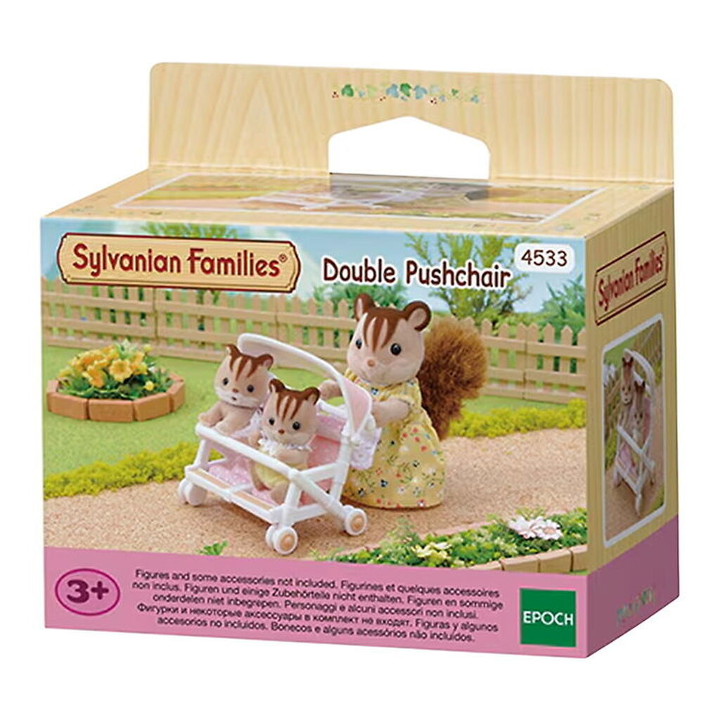Sylvanian Families - Double Pushchair - 4533