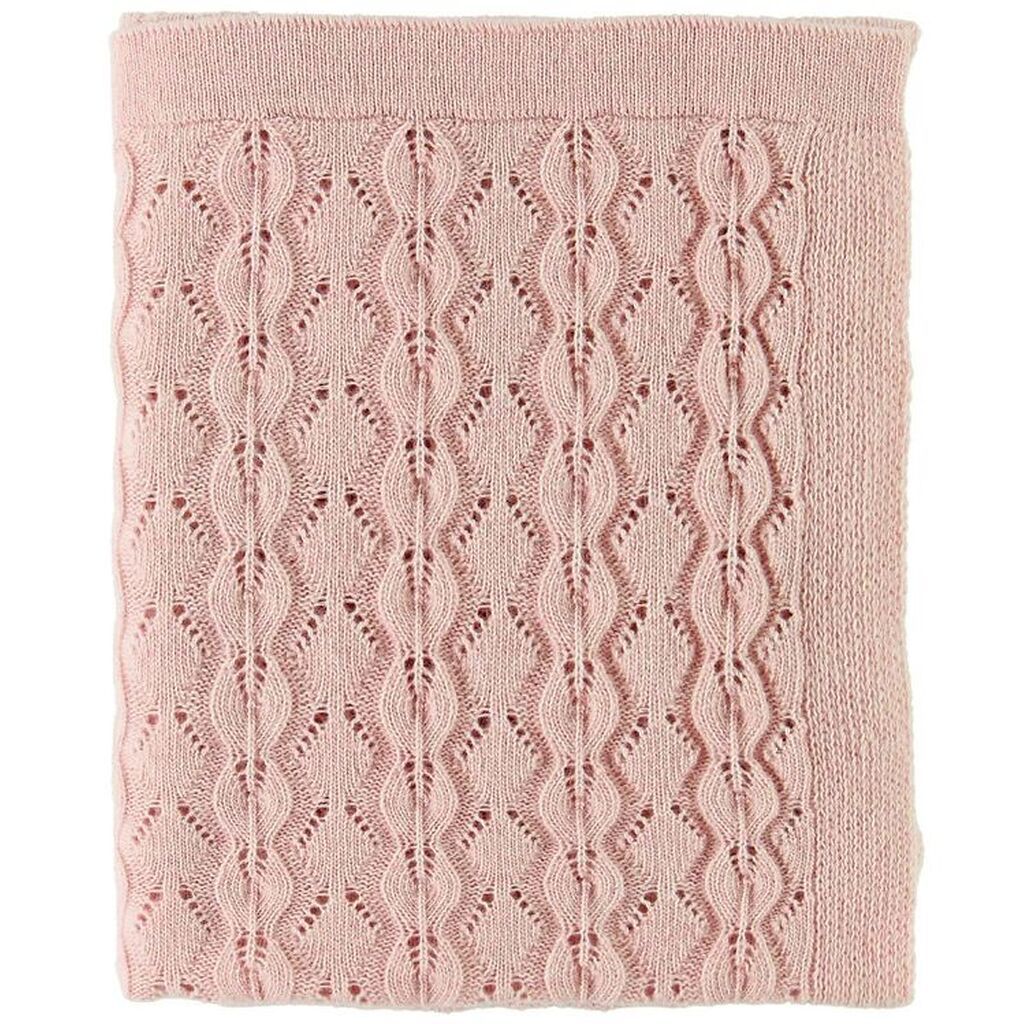 Nørgaard Madsens Tæppe - Strik/Uld - 75x100 - Rosa