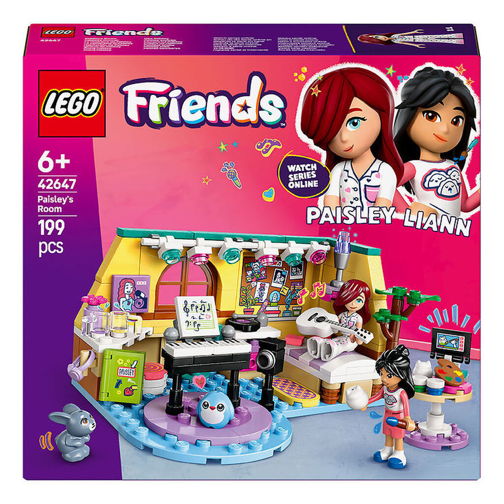 LEGOÂ® Friends - Paisleys værelse 42647 - 199 Dele