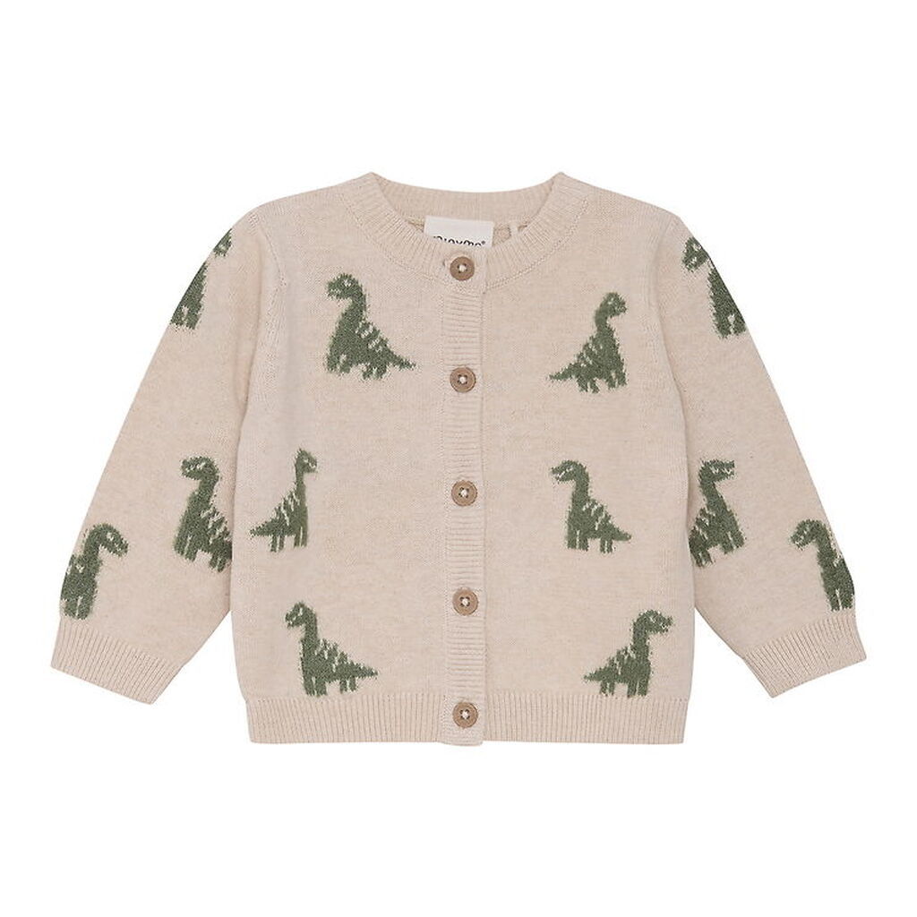 Minymo Cardigan - Strik - Light Beige Melange