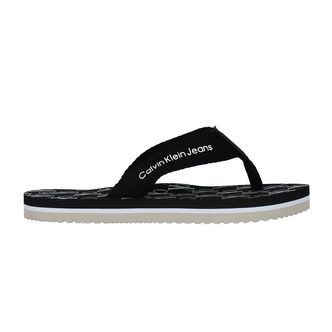 Calvin Klein Klipklapper - Logo Print - Sort