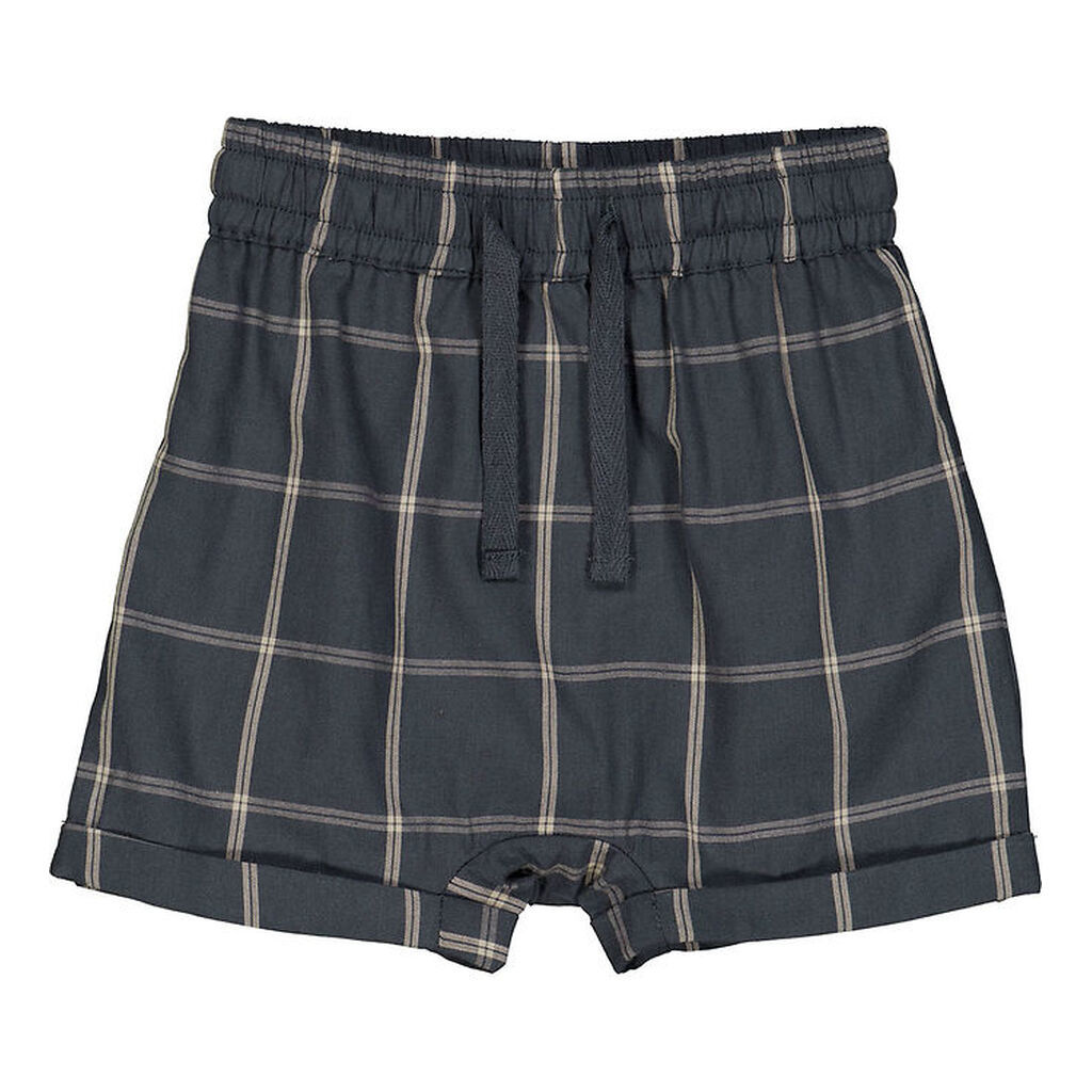 Müsli Shorts - Check - Night blue/Cashmere