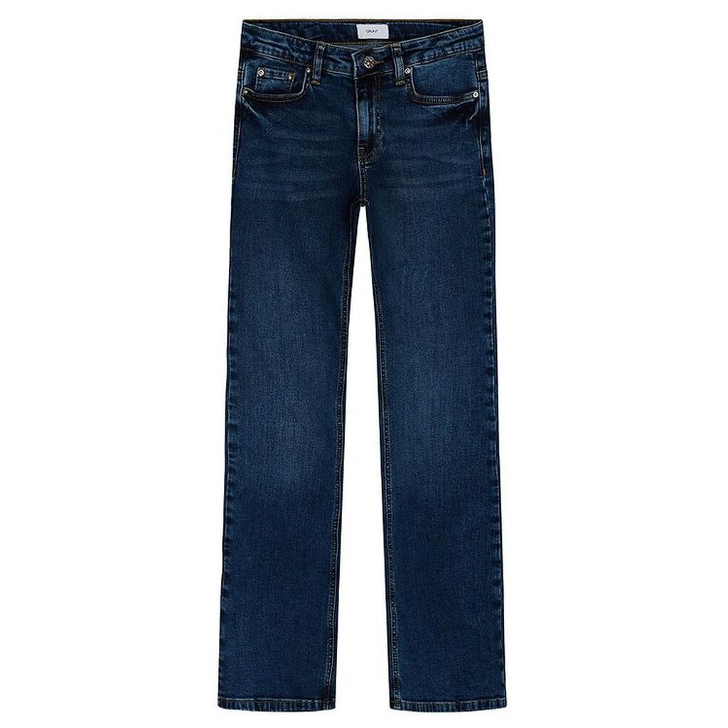 Grunt Jeans - Texas Low Flare - Blå