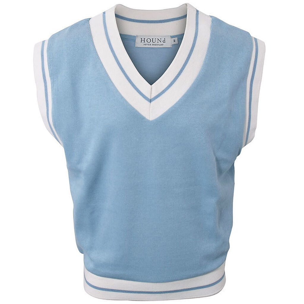 Hound Vest - Tennis Vest - Strik - Light Blue