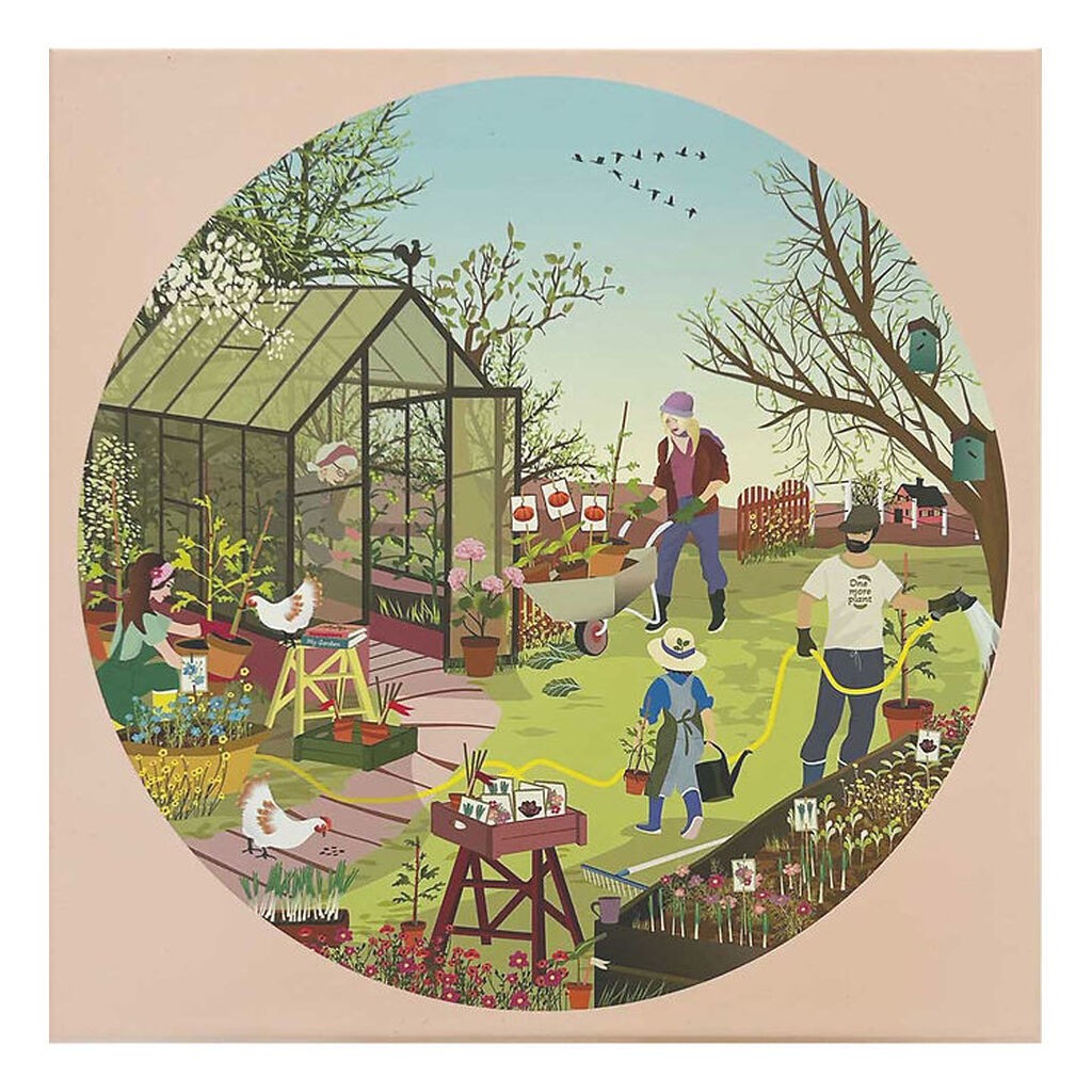Vissevasse Puslespil - 1000 Brikker - 65x65 cm - Spring Feeling